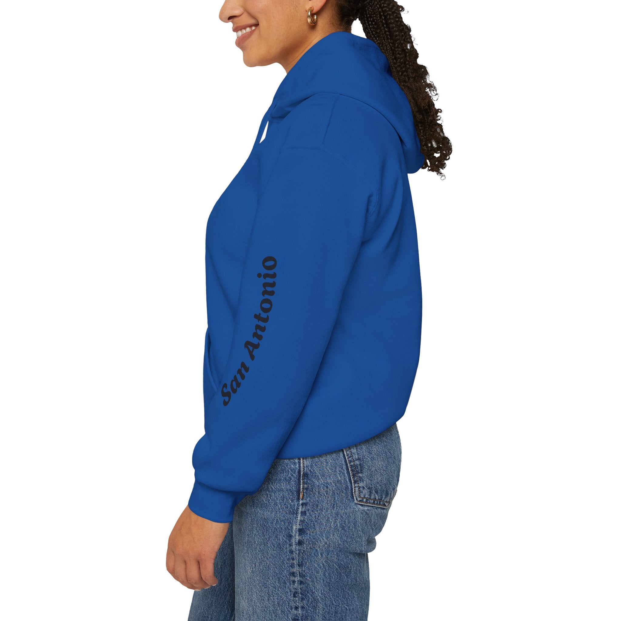 Communities Graphic Hoodie — San Antonio & Alamo Heights Cityscape Hooded Sweatshirt