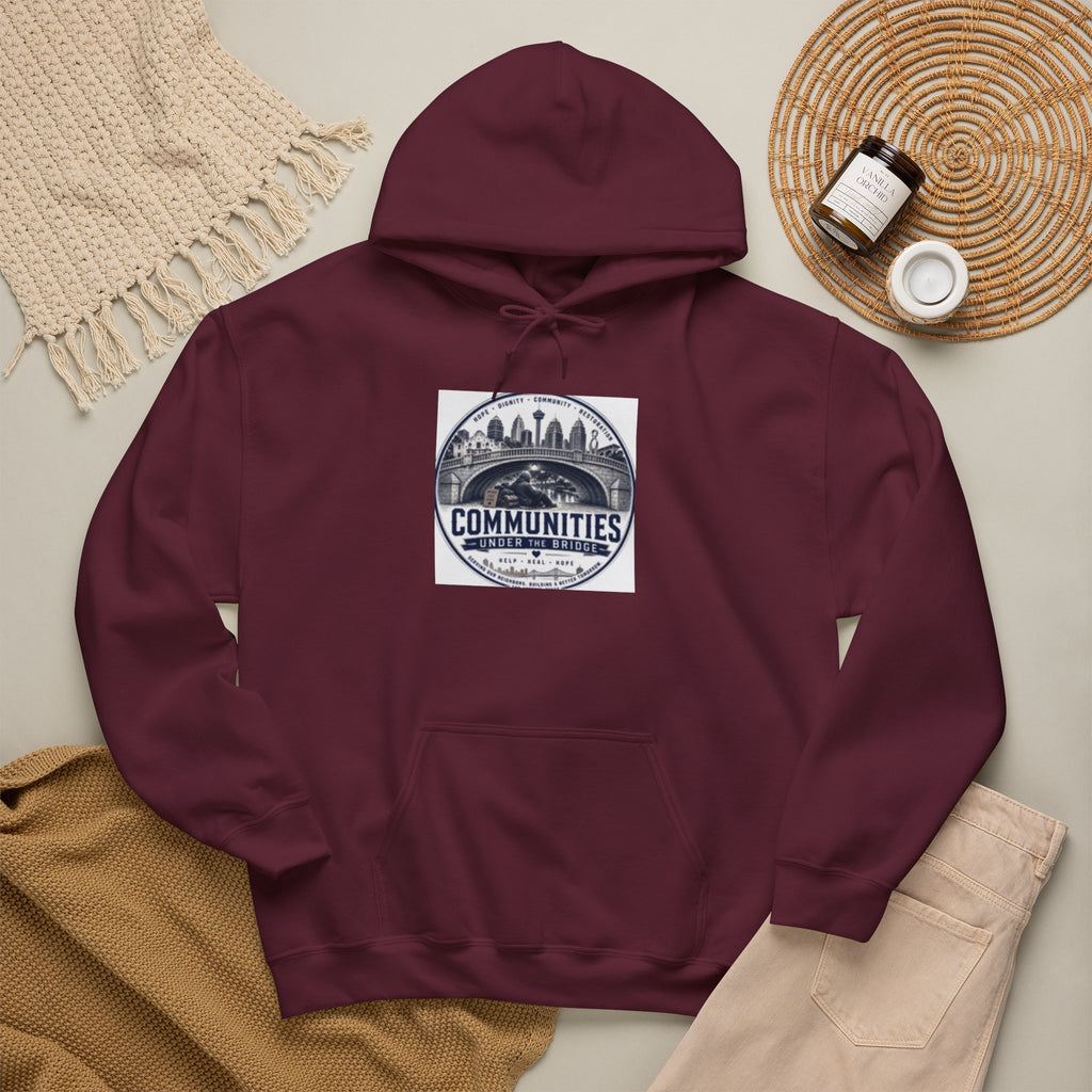 Communities Graphic Hoodie — San Antonio & Alamo Heights Cityscape Hooded Sweatshirt