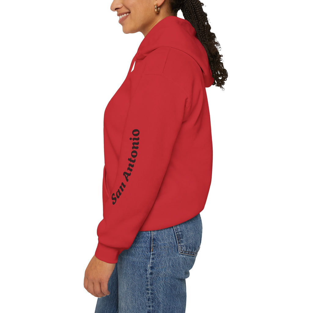 Communities Graphic Hoodie — San Antonio & Alamo Heights Cityscape Hooded Sweatshirt