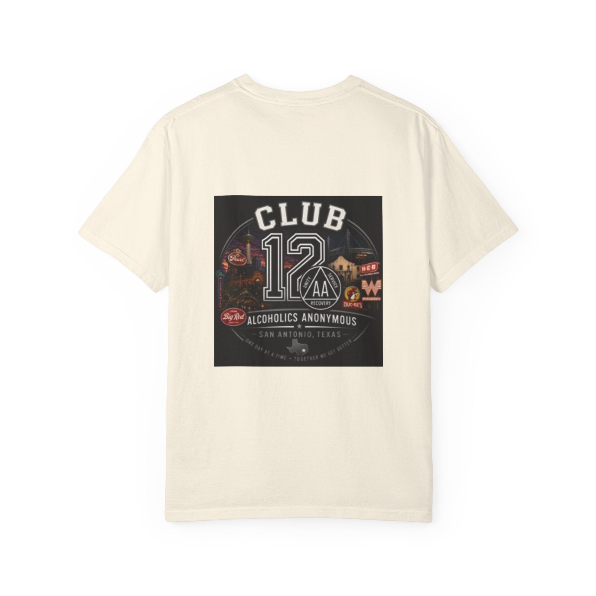 AA Recovery T-Shirt — "Club 12" Anniversary Design