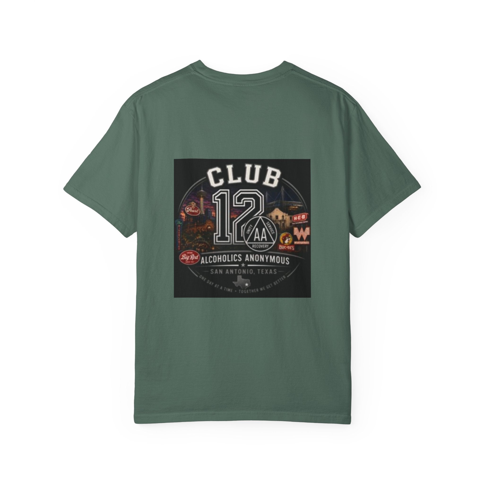 AA Recovery T-Shirt — "Club 12" Anniversary Design