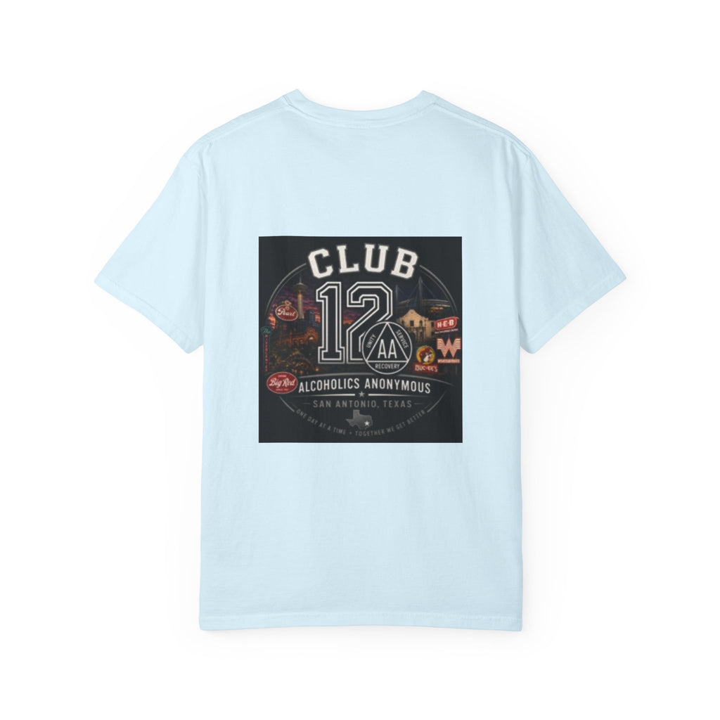 AA Recovery T-Shirt — "Club 12" Anniversary Design